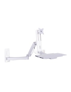 Multibrackets 4368 base e supporto per PC workstation All-in-One 11,5 kg Bianco 38,1 cm (15") 68,6 cm (27")