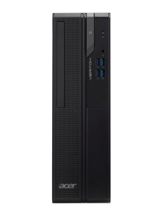 Acer Veriton X X2690G i5-12400 Desktop Intel® Core™ i5 8 GB DDR4-SDRAM 256 GB SSD Windows 11 Pro PC Nero