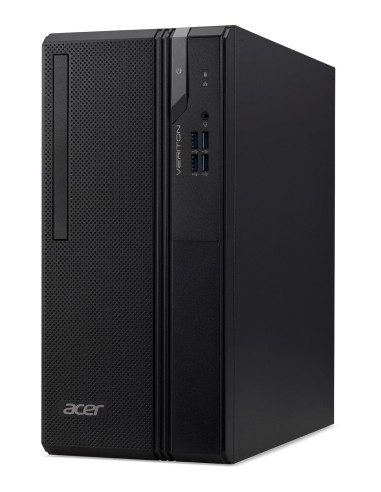 Acer Veriton S2690G i3-12100 Desktop Intel® Core™ i3 8 GB DDR4-SDRAM 256 GB SSD Windows 11 Pro PC Nero