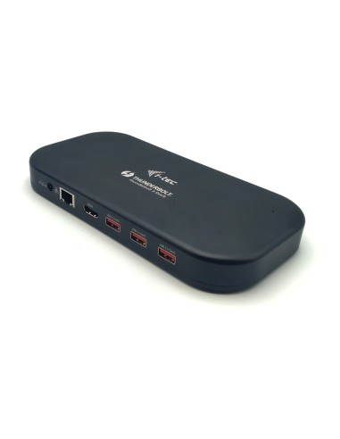 i-tec Thunderbolt 3 USB-C Dual 4K Docking Station + USB-C to DisplayPort Cable (1,5 m) + Power Delivery 60W