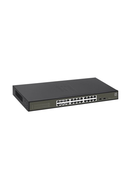 LevelOne GES-2126 switch di rete Gestito L2 Gigabit Ethernet (10 100 1000) Nero