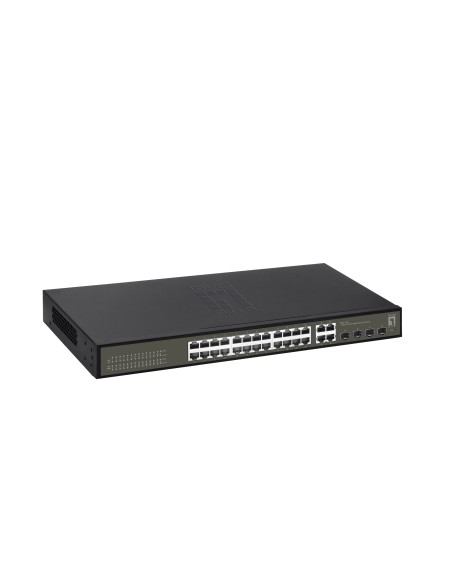 LevelOne GES-2128 switch di rete Gestito L2 Gigabit Ethernet (10 100 1000) Nero