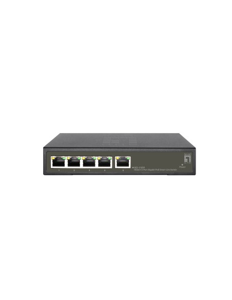 LevelOne GES-2105P switch di rete Gestito L2 Gigabit Ethernet (10 100 1000) Supporto Power over Ethernet (PoE) Nero