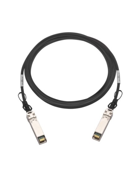 QNAP CAB-DAC30M-SFP28 cavo a fibre ottiche 3 m QSFP28 Nero