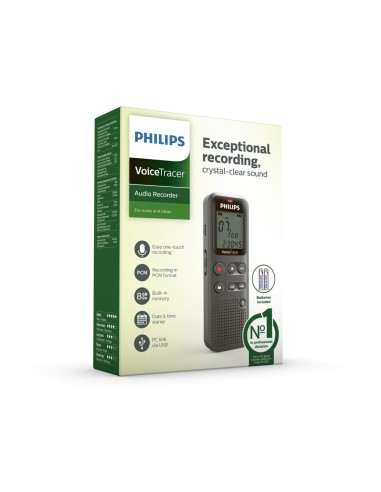 Philips VoiceTracer 12 kHz Grigio