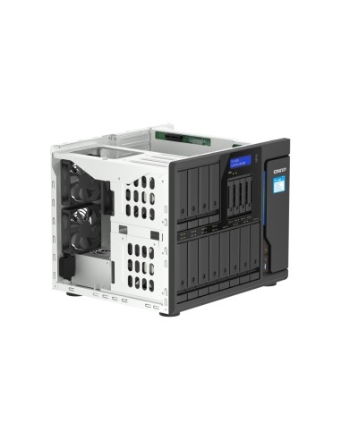QNAP TS-1655 NAS Tower Collegamento ethernet LAN Nero