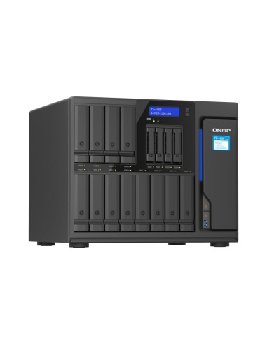 QNAP TS-1655 NAS Tower Collegamento ethernet LAN Nero