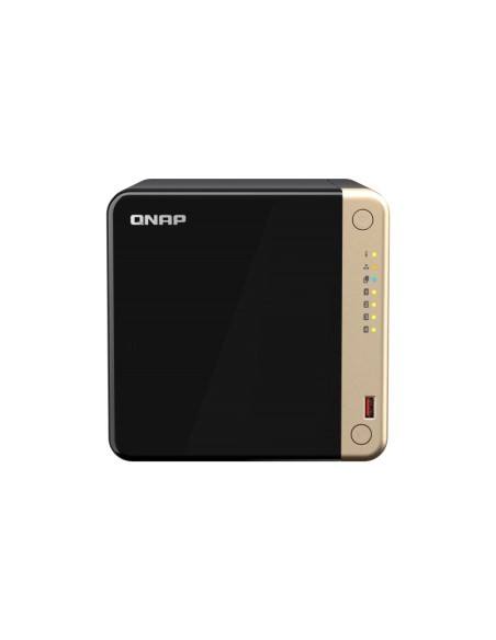 QNAP TS-464 NAS Tower Collegamento ethernet LAN Nero N5095