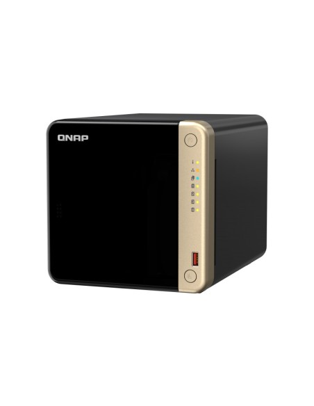 QNAP TS-464 NAS Tower Collegamento ethernet LAN Nero N5095