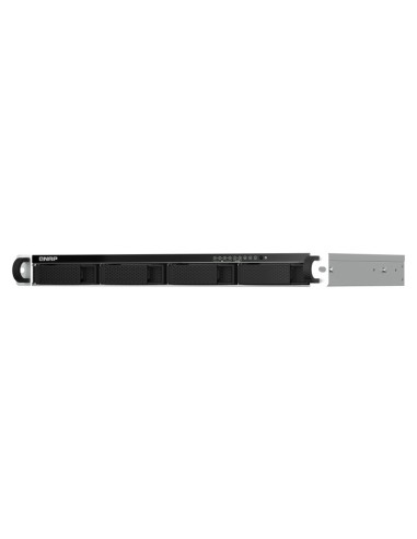 QNAP TS-464eU NAS Rack (1U) Collegamento ethernet LAN Nero N5095