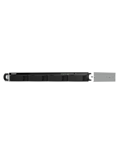 QNAP TS-464eU NAS Rack (1U) Collegamento ethernet LAN Nero N5095
