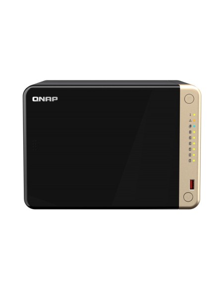 QNAP TS-664 NAS Tower Collegamento ethernet LAN Nero N5095