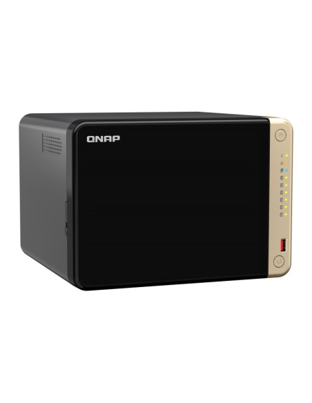 QNAP TS-664 NAS Tower Collegamento ethernet LAN Nero N5095