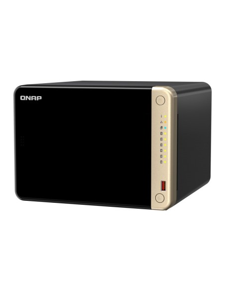QNAP TS-664 NAS Tower Collegamento ethernet LAN Nero N5095