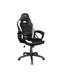 Trust GXT 701W RYON Sedia per gaming universale Seduta imbottita Nero, Bianco