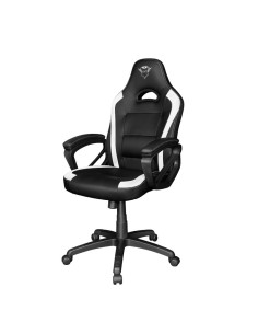 Trust GXT 701W RYON Sedia per gaming universale Seduta imbottita Nero, Bianco 2