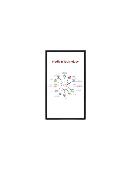 Sharp PN-HW431T lavagna interattiva 109,2 cm (43") 3840 x 2160 Pixel Touch screen Nero