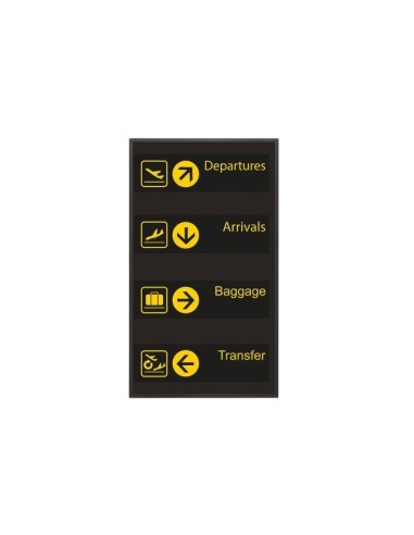 Sharp PN-HS551 Pannello piatto per segnaletica digitale 139,7 cm (55") TFT 700 cd m² 4K Ultra HD Nero 24 7