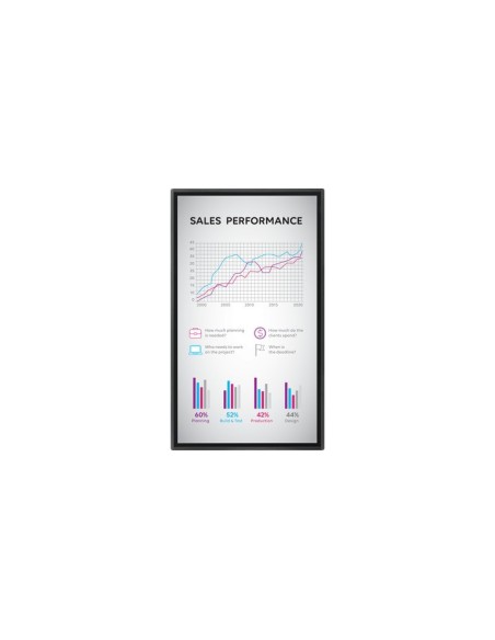 Sharp PN-HW501T lavagna interattiva 127 cm (50") 3840 x 2160 Pixel Touch screen Nero
