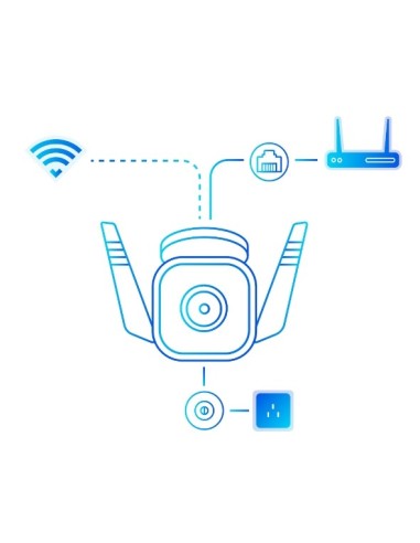 TP-Link TC65 telecamera di sorveglianza Capocorda Telecamera di sicurezza IP Esterno 2304 x 1296 Pixel Soffitto muro
