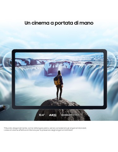 Samsung Galaxy Tab S6 Lite (2022) Tablet Android 10.4 Pollici Wi-Fi RAM 4 GB, 128 GB espandibili Tablet Android 12 Oxford Gray