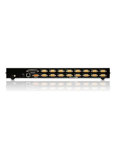 ATEN Switch KVM over IP PS 2-USB VGA a 16 porte per 1 accesso condiviso locale remoto