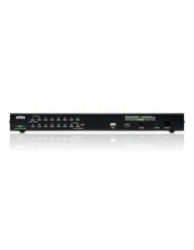 ATEN Switch KVM over IP PS 2-USB VGA a 16 porte per 1 accesso condiviso locale remoto