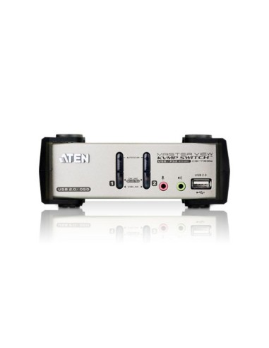 ATEN Switch KVMP™ VGA audio PS 2-USB a 2 porte con OSD