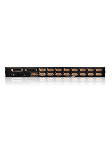 ATEN Switch KVM PS 2-USB VGA 16-porte con porta Daisy-Chain e supporto periferiche USB
