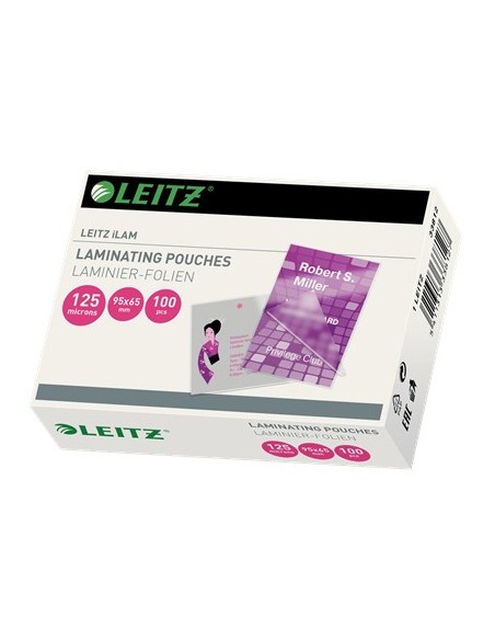 Leitz 33812 pellicola per plastificatrice 100 pz
