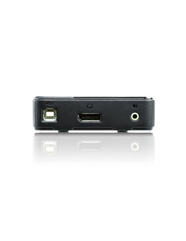 ATEN Switch KVM USB DisplayPort audio a 2 porte (supporto 4K e cavi inclusi)
