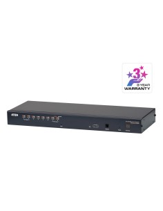 ATEN Switch KVM over IP Multi-Interface Cat 5 a 8 porte per 1 accesso condiviso locale remoto