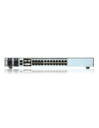 ATEN Switch KVM over IP Multi-Interface Cat 5 a 24 porte per 1 accesso locale 2 remoti