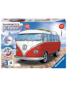 Ravensburger 125166 puzzle Puzzle 3D 162 pz Veicoli
