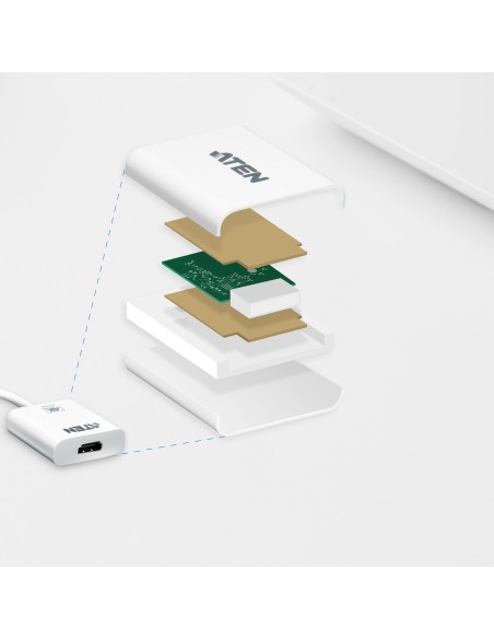 ATEN Adattatore attivo da 4K DisplayPort a HDMI
