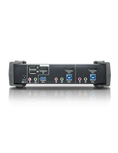 ATEN Switch 4K DisplayPort KVMP™ USB 3.0 a 2 porte (cavi inclusi) 2