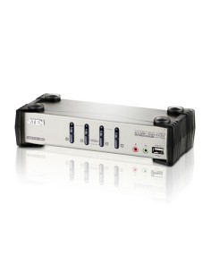 ATEN Switch KVMP™ VGA audio PS 2-USB a 4 porte con OSD