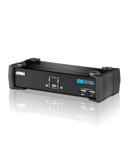 ATEN Switch KVMP™ USB DVI audio a 2 porte