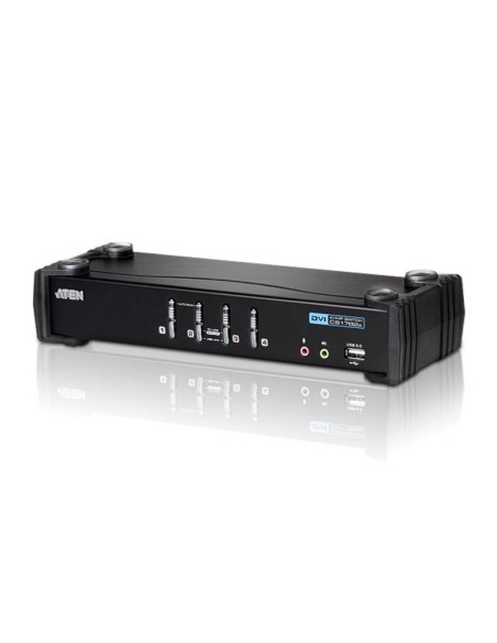ATEN Switch KVMP™ USB DVI audio a 4 porte