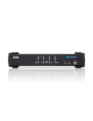 ATEN Switch KVMP™ USB DVI audio a 4 porte
