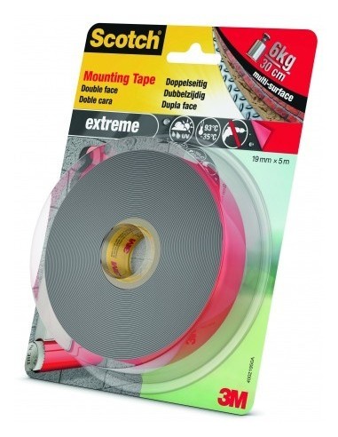 3M 40021950 nastro adesivo da cancelleria 5 m Grigio 1 pz