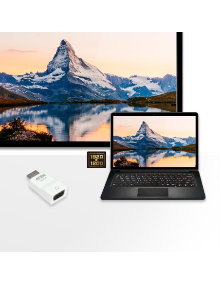 ATEN Adattatore HDMI a VGA