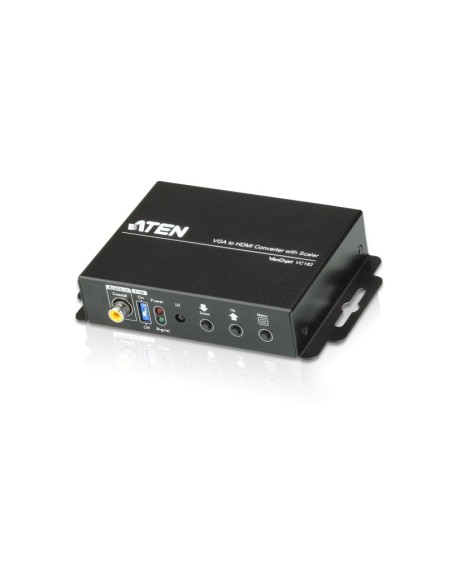 ATEN Convertitore VGA Audio a HDMI con demoltiplicatore