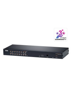 ATEN Switch KVM over IP Multi-Interface Cat 5 a 16 porte per 1 accesso condiviso locale remoto