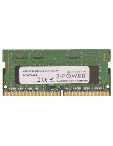 2-Power MEM5502B memoria 4 GB 1 x 4 GB DDR4 2400 MHz