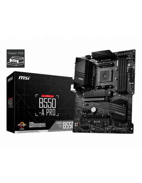 MSI B550-A PRO AMD B550 Socket AM4 ATX