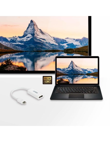 ATEN Adattatore porta Mini Display - HDMI