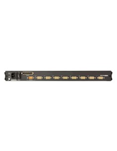 ATEN Switch KVM LCD a binario singolo PS 2-USB VGA a 8 porte 2