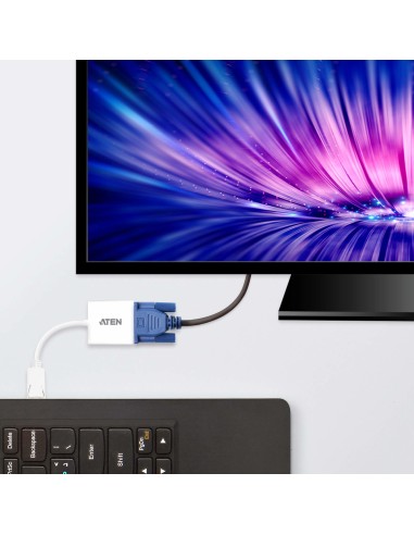 ATEN Adattatore da DisplayPort a VGA
