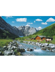 Ravensburger Karwendelgebergte, Oostenrijk Puzzle 1000 pz Landscape 2